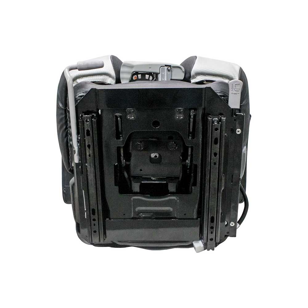 Grammer | MSG65/531 | Seat & Mechanical Suspension | OPS | Black/Silver Vinyl/Orange Piping | 8797