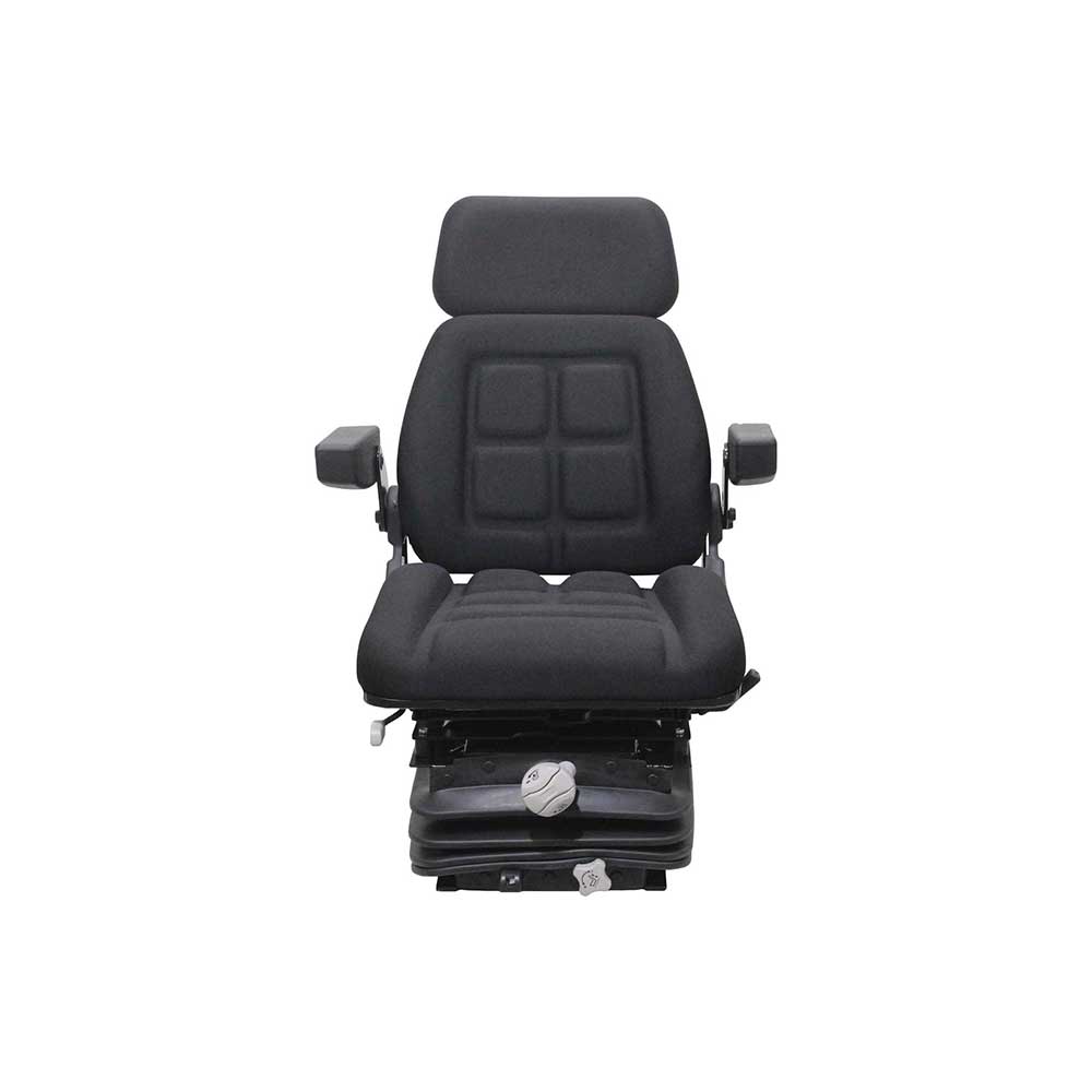 Pilot | Seat & Mechanical Suspension Kit | Ford-New Holland 7410-TW | Black Fabric | 6563