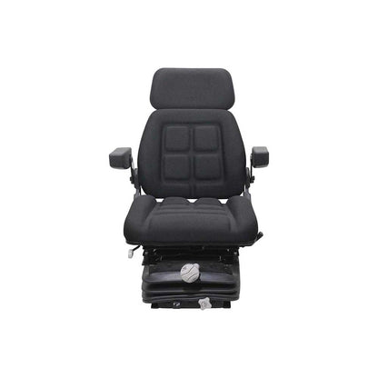 Pilot | Seat & Mechanical Suspension Kit | Ford-New Holland 7410-TW | Black Fabric | 6563