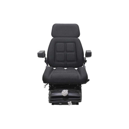 Pilot | Seat & Mechanical Suspension Kit | International Harvester 86-88 | Black Fabric | 6581