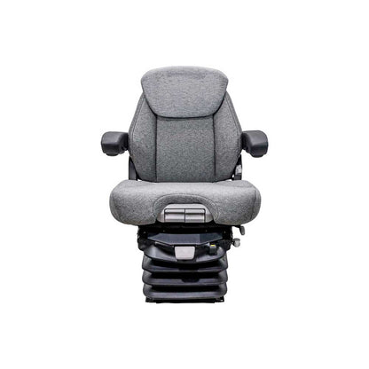 Grammer | MSG95/741 | Seat & Air Suspension Kit | Case IH 5100-5200 Maxxum | Gray Fabric | 6902