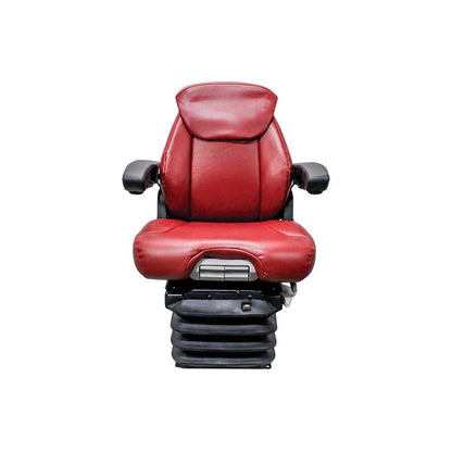 Grammer | MSG95/741 | Seat & Air Suspension Kit | Case IH 5100-5200 Maxxum | Red Vinyl | 6903