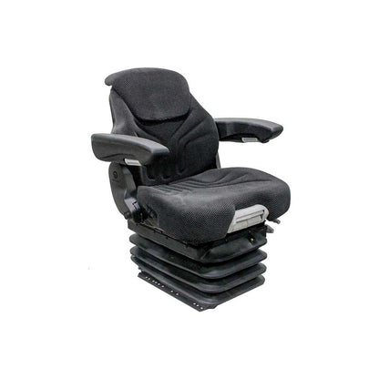 Uni Pro Case 870-1370 Agri-King Series 1060 Air Suspension Seat Kit | Black/Gray Fabric