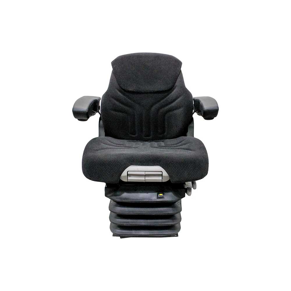 Uni Pro Massey Ferguson Bostrom Flat Floor Series 1060 Air Seat Kit | Black/Gray Fabric