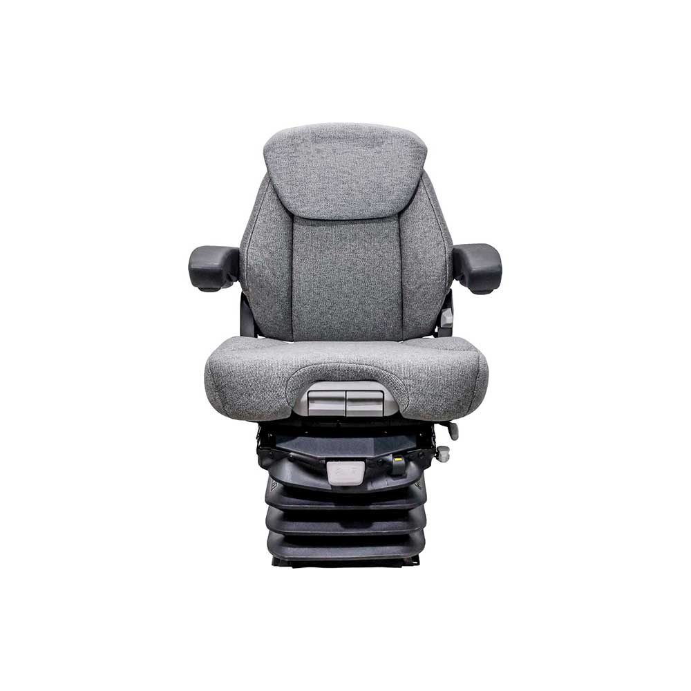 Grammer | MSG95/741 | Seat & Air Suspension Kit | Case IH CX-MX-MX Maxxum | Gray Fabric | 6910