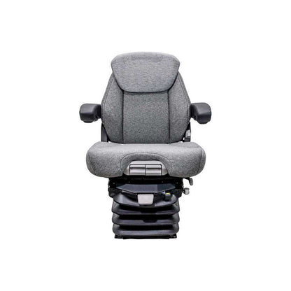 Grammer | MSG95/741 | Seat & Air Suspension Kit | Case IH CX-MX-MX Maxxum | Gray Fabric | 6910
