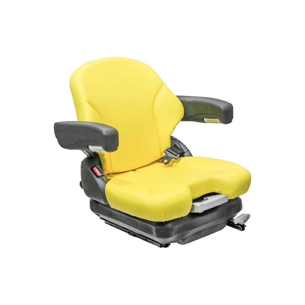 Uni Pro John Deere 1025R-2025R 136 Mechanical Suspension Seat Kit | Yellow Vinyl