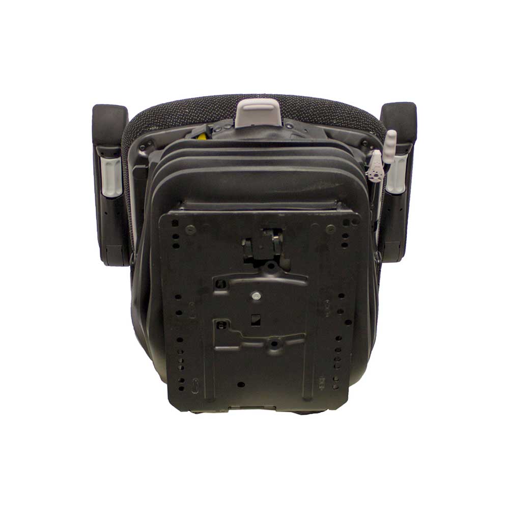 Grammer | MSG95/721 | Seat & Air Suspension | 12-Volt | Armrests | Black/Gray Fabric | 7922