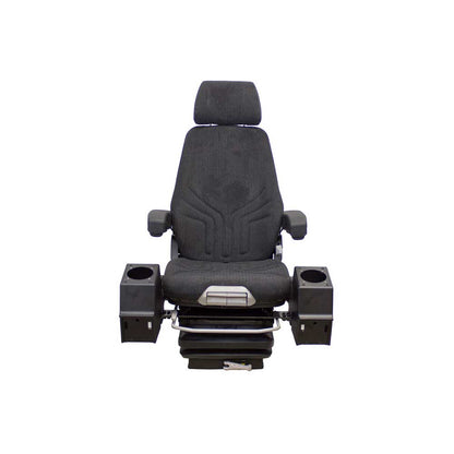 Uni Pro 1250 Mechanical Suspension Seat | With Pods | Black/Gray Fabric