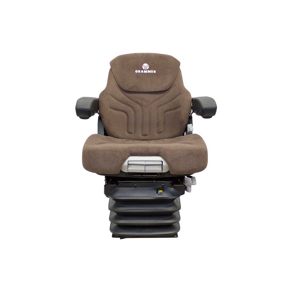 Grammer | MSG95GL/741 | Seat & DDS Air Suspension | 12-Volt | OPS | Brown Fabric | 8276