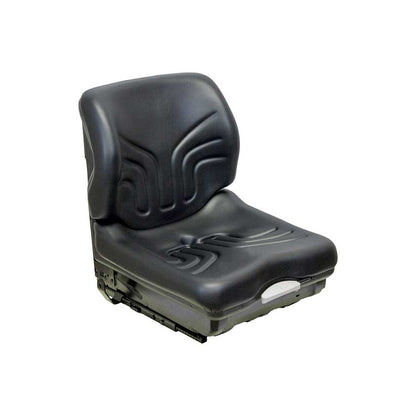 Grammer | MSG20 | Seat & Mechanical Suspension | OPS Ready | Slide Rails | Black Vinyl | 8402