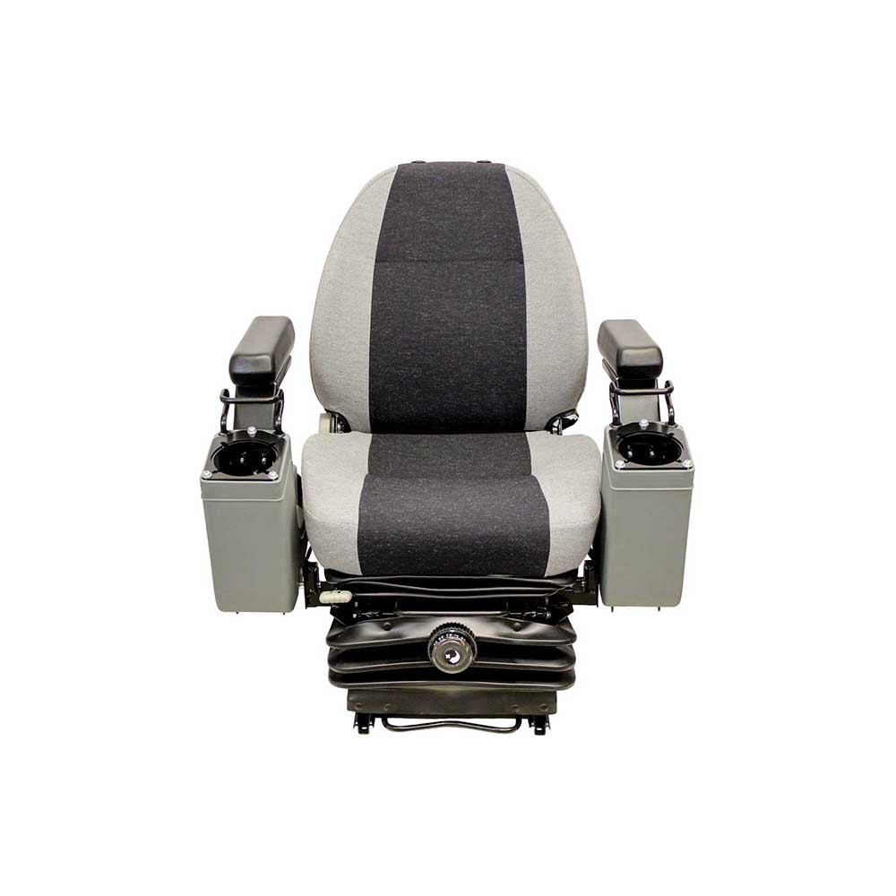 KAB | 525P | Seat & Mechanical Suspension | Pods | Black/Gray Fabric | 8413