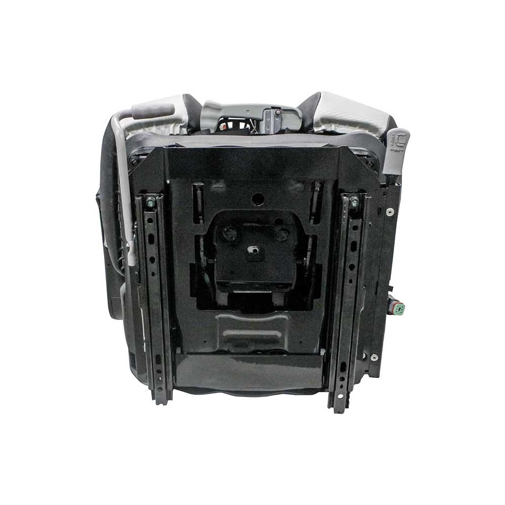 Grammer | MSG65/531 | Seat & Mechanical Suspension | OPS | Black/Silver Vinyl/Red Piping | 8798