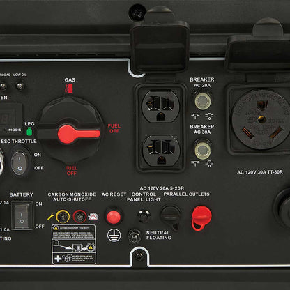 Powerhorse Generator Inverter | 5000 Surge Watt | Dual Fuel | Electric Start