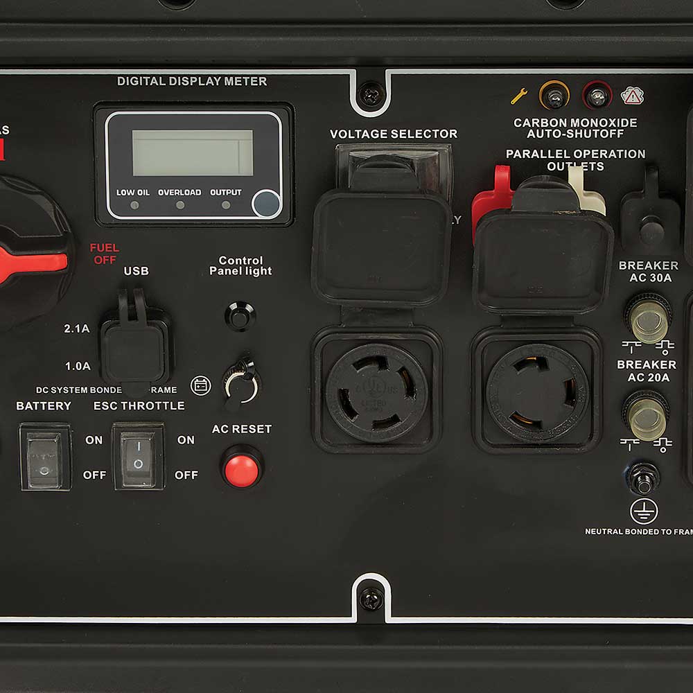 Powerhorse Generator Inverter | 8000 Surge Watt | Dual Fuel | Electric Start