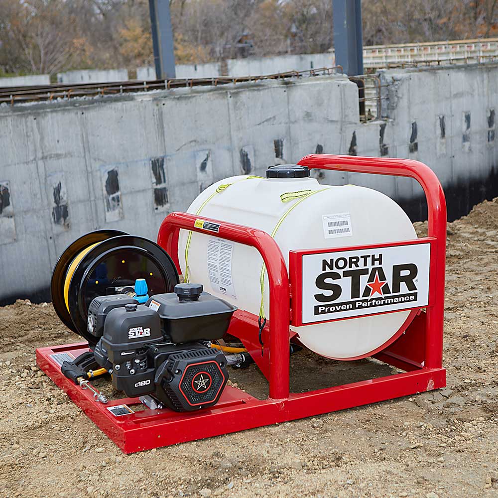 NorthStar Skid Sprayer | 55-Gal. Capacity | NorthStar 180cc OHV Engine
