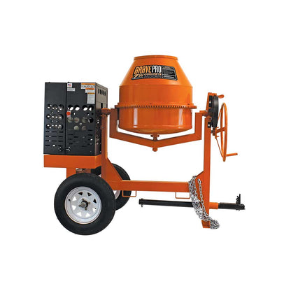 BravePro Concrete Mixer | 7 Cu. Ft. Steel Drum | Honda GX270