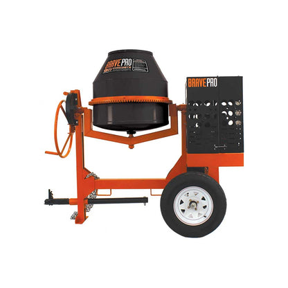BravePro Concrete Mixer | 9 Cu. Ft. Poly Drum | Honda GX270