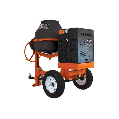 BravePro Concrete Mixer | 9 Cu. Ft. Poly Drum | Honda GX270