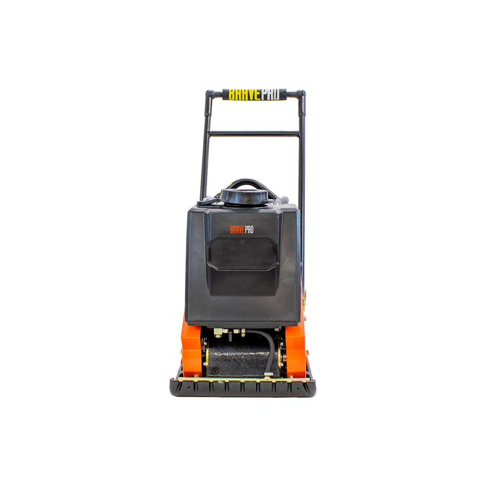 BravePro Forward Plate Compactor | 16 In. | Rubber Mat, Tank, and Wheel Kit | Honda GX160