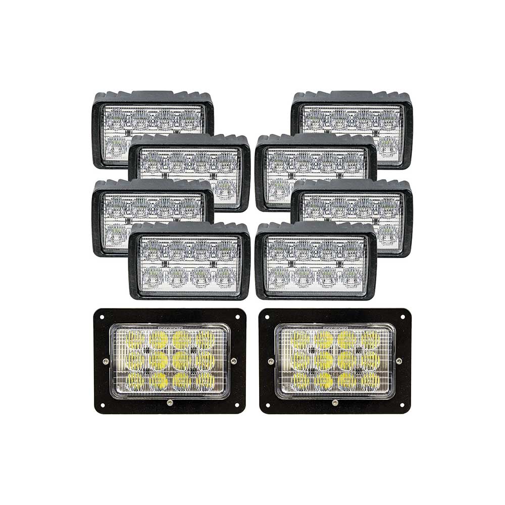 Tiger Lights Complete Case IH 9100-9300 Series/Steiger LED Light Kit