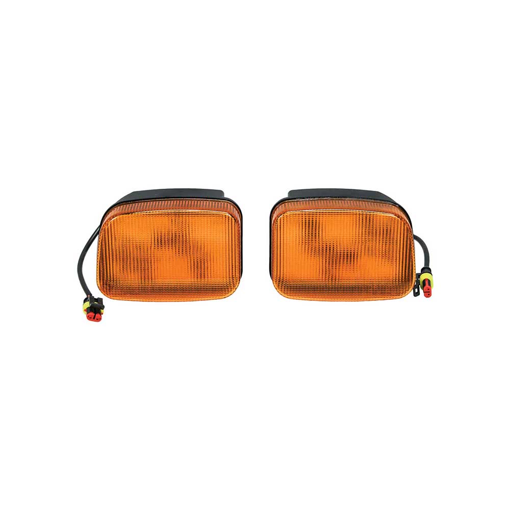 Tiger Lights John Deere 5000-7030 Series LED Amber Cab Corner Light Kit