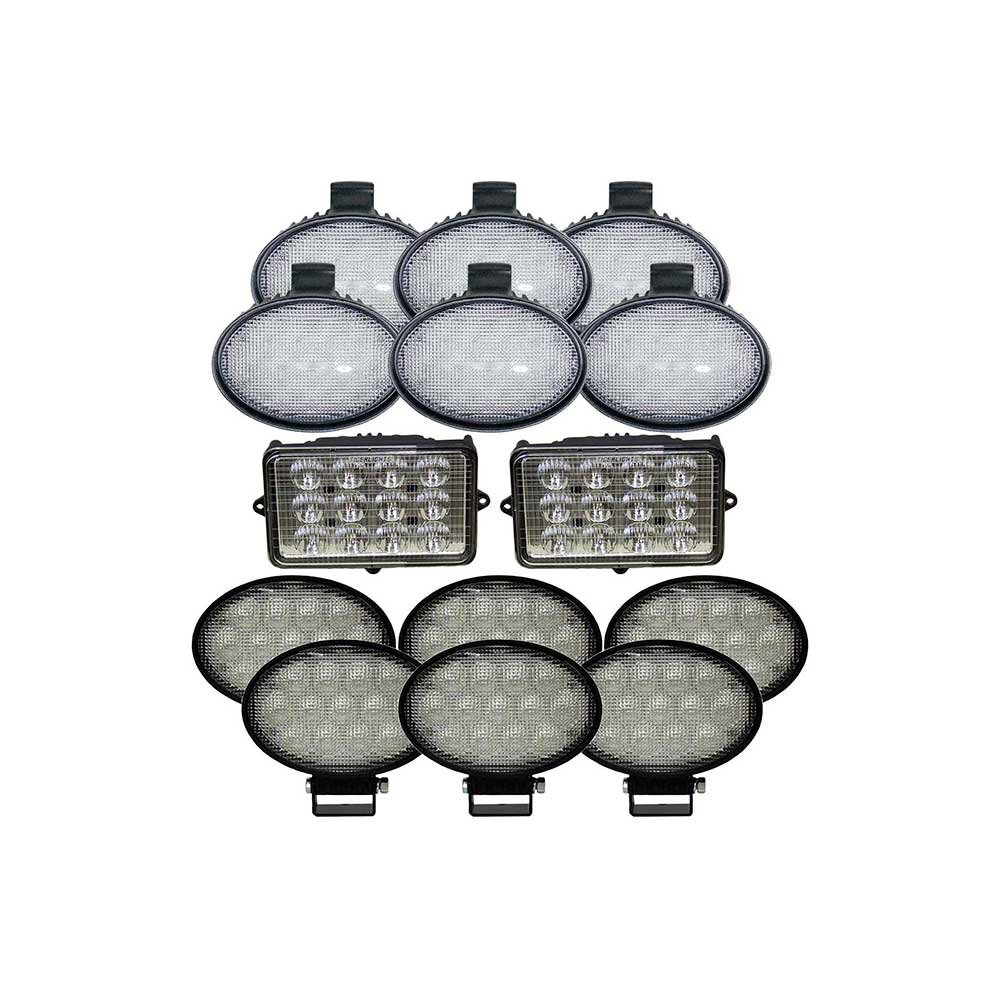 Tiger Lights Complete John Deere 9060-9070(STS) Series Combine LED Light Kit