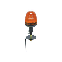 Tiger Lights LED Warning Beacon Light | Flashing Amber | With Mirror Mounting Bracket