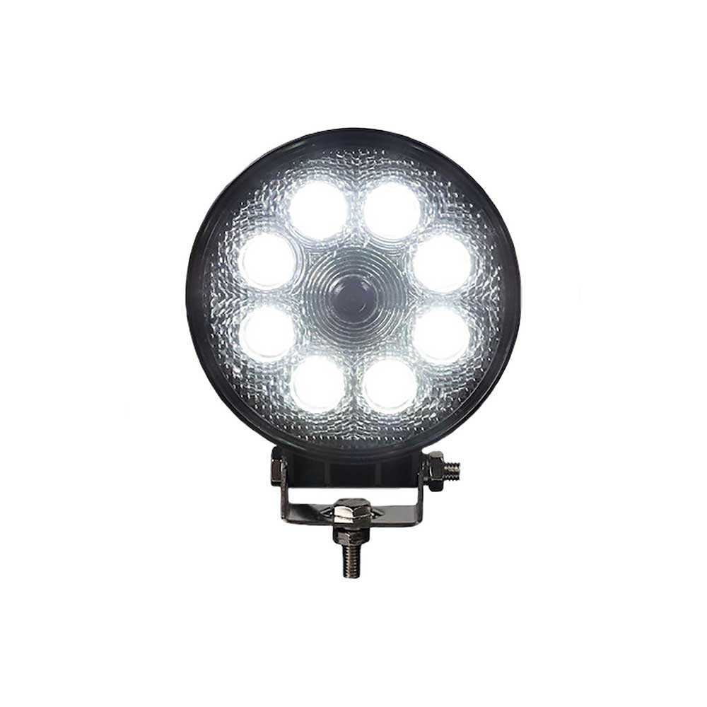Buyers | LED Round Flood Light with Built-In Backup Camera