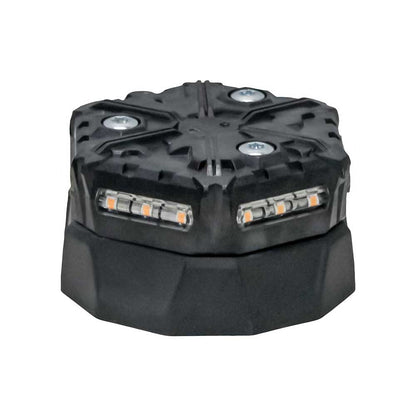 K&M Mfg LED Micro Beacon Light | Magnetic Mount with Auxiliary Plug | Class 2
