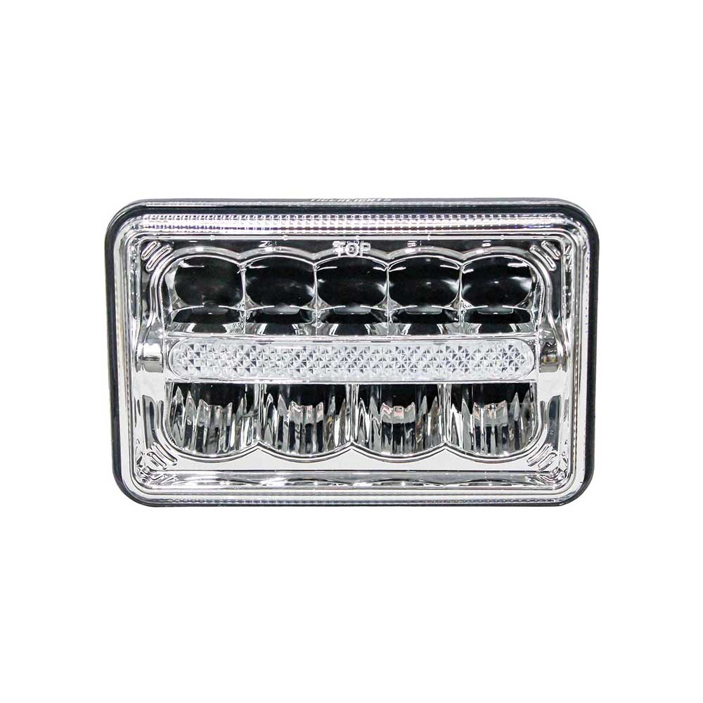 Tiger Lights LED Driving Work Light | 6-In. x 4-In. | H4651-H4652-H4656-H4666-H6545 | Hi/Lo