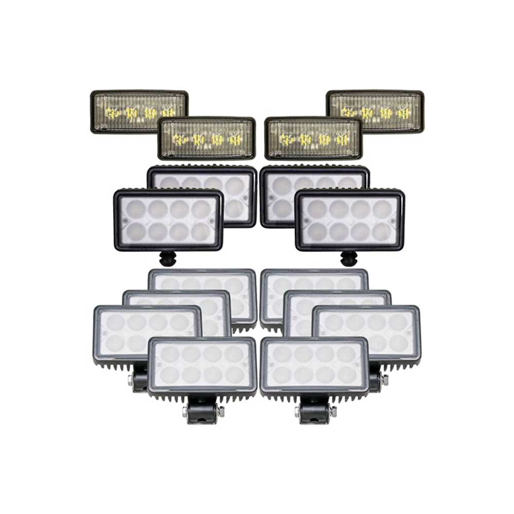 Tiger Lights Complete John Deere 8000(T)-8010(T) Early Series LED Light Kit