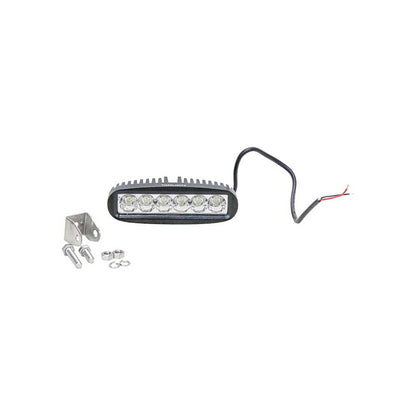 Tiger Lights LED Spot Work Light | 6.25-In. x 1.75-In. | Rectangular