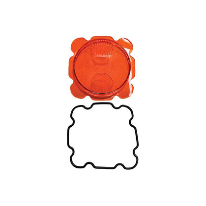 Tiger Lights Mojave Series Amber Lens + O-Ring for ATV/UTV Racing Light | 5-In. | TLM5-ALC