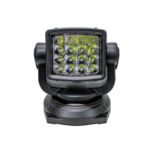 K&M Mfg LED 360-Degree Ultra Bright Rotating Spot Light | Remote Control | Permanent Mount
