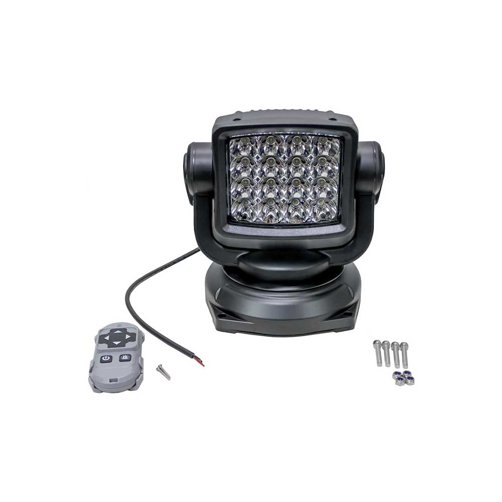 Buyers | LED 360° Ultra Bright Spot Light with Remote Control | Permanent Mount