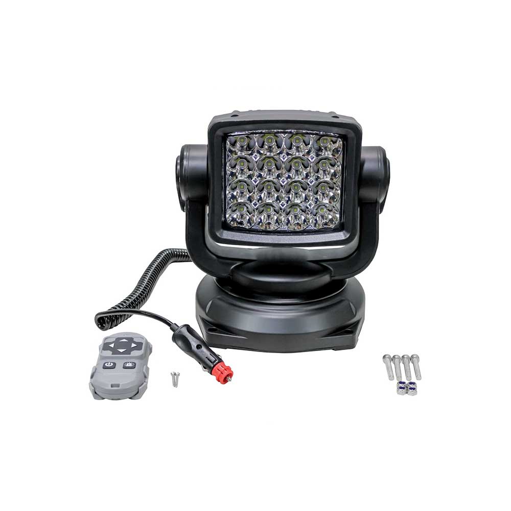 Buyers | LED 360° Ultra Bright Spot Light with Remote Control | Magnetic Mount