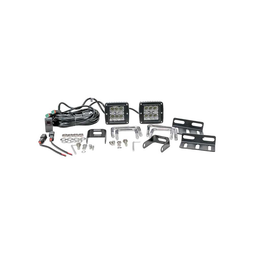 Tiger Lights Universal ROPS LED Flood Light Kit | Fits 2x2, 3x1.5 or 3x2 ROPS