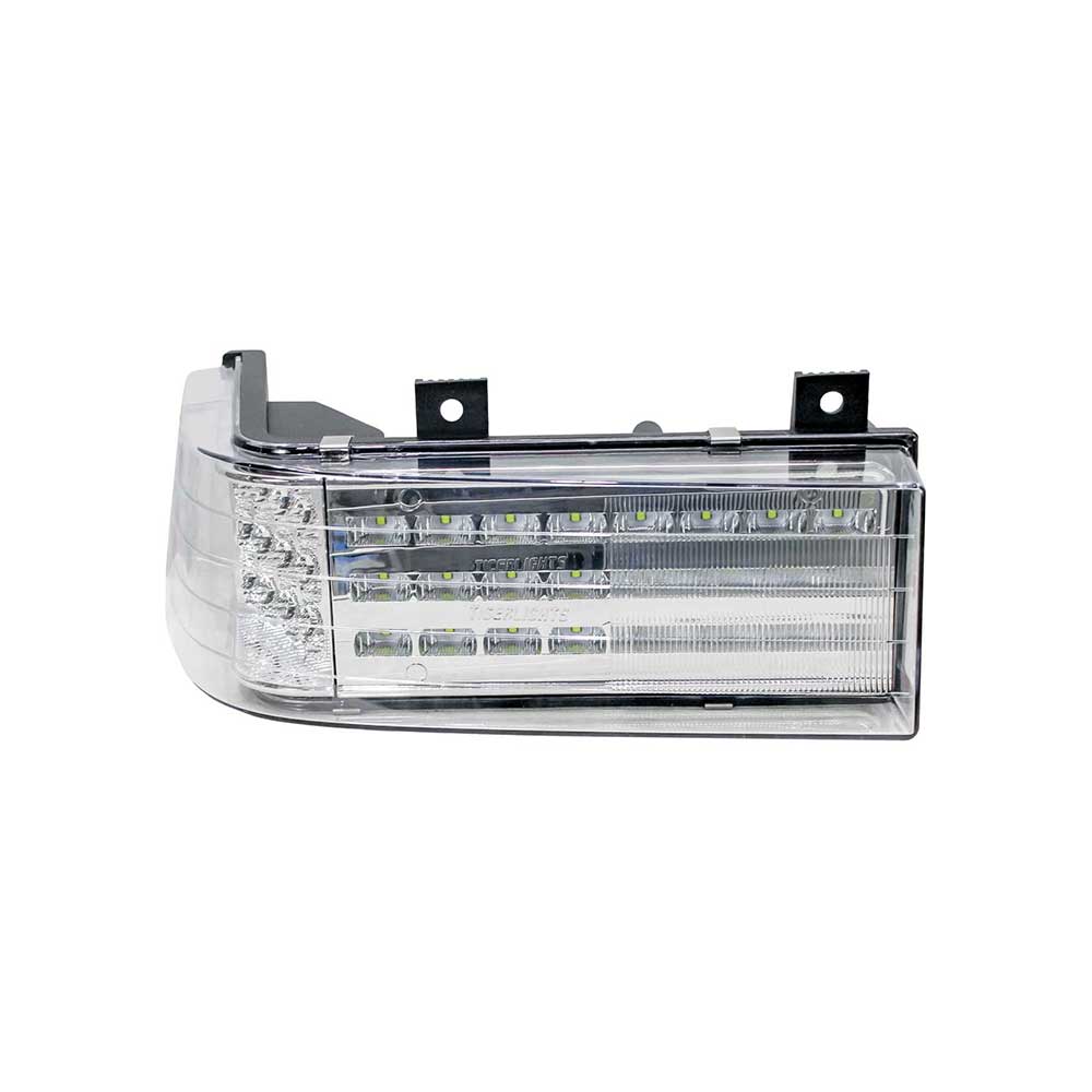 Tiger Lights AgChem-Challenger-Claas RoGator/SpraCoupe/TerraGator LED Wraparound Hood Light | RH