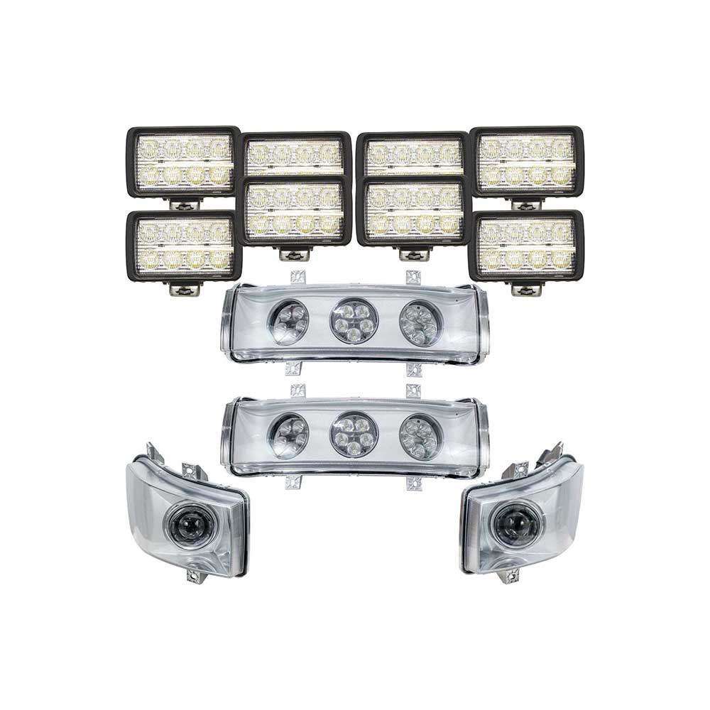 Tiger Lights Complete Case IH Steiger (Quadtrac) Series LED Light Kit