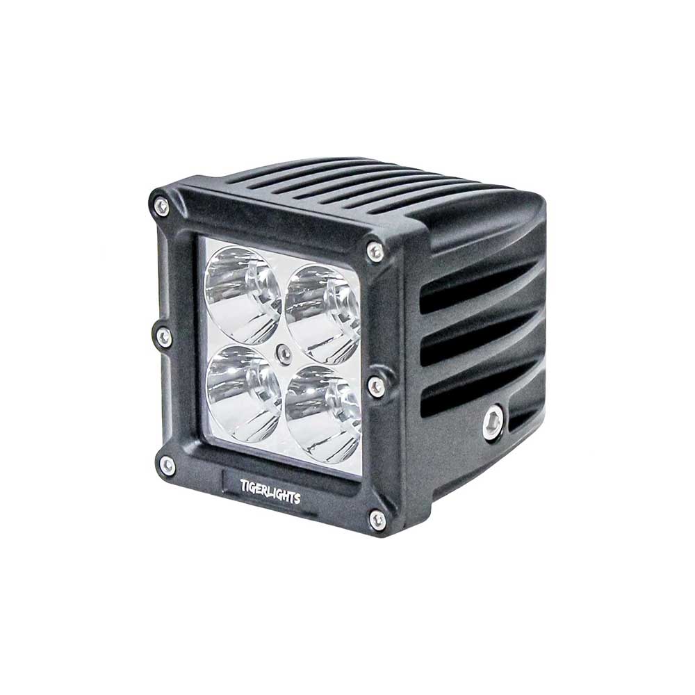 Tiger Lights LED Spot Work Light | 3-In. x 3-In. | Square