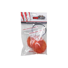 Tiger Lights Mojave Series Amber Lens Pack + O-Ring for ATV/UTV Racing Light | 3-In. | TLM3-ALP