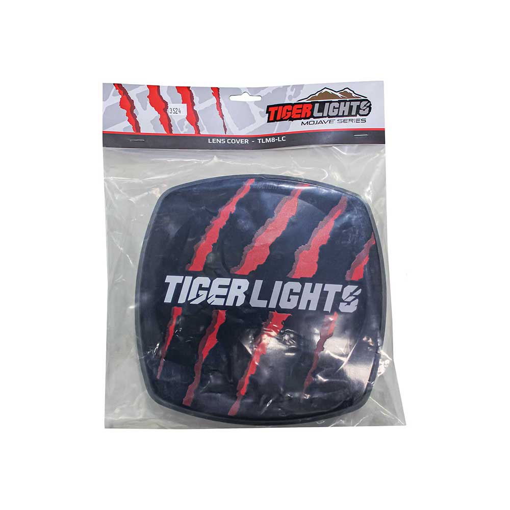 Tiger Lights Mojave Series Black Tiger Lights Lens Cover for ATV/UTV Racing Light | 8-In.