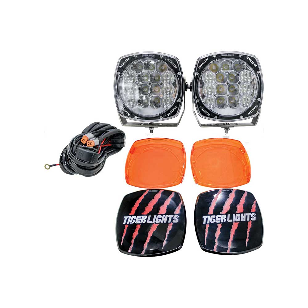 Tiger Lights Mojave Series LED ATV/UTV Dual Racing Light Kit | 8-In.