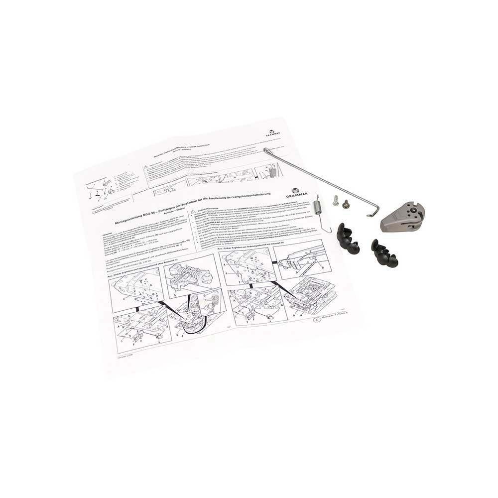 Uni Pro Fore/Aft Isolator Lock Kit | Fits Grammer Seats with MSG95 Air Suspension