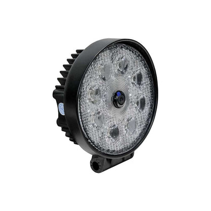 Buyers | LED Round Flood Light with Built-In Backup Camera
