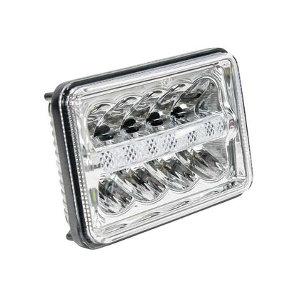 Tiger Lights LED Driving Work Light | 6-In. x 4-In. | H4651-H4652-H4656-H4666-H6545 | Hi/Lo