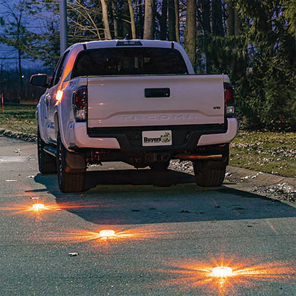 Buyers | LED Rechargeable Road Strobe/Flare Kit | 4-Pack