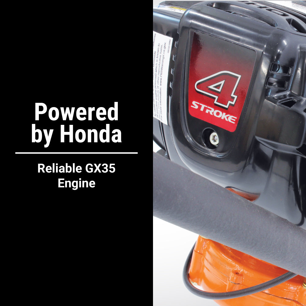 Brave One-Man Auger | 1-In. Round | Honda GX35