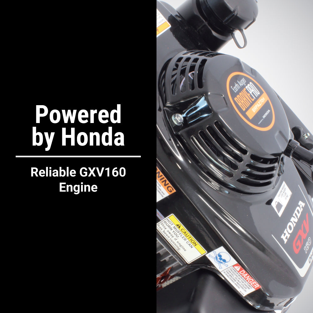 Brave Two-Man Auger | 7/8-In. Square | Honda GXV160